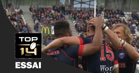 TOP 14 ‐ Essai Clément GELIN (FCG) – Grenoble - Clermont – J24 – Saison 2016/2017