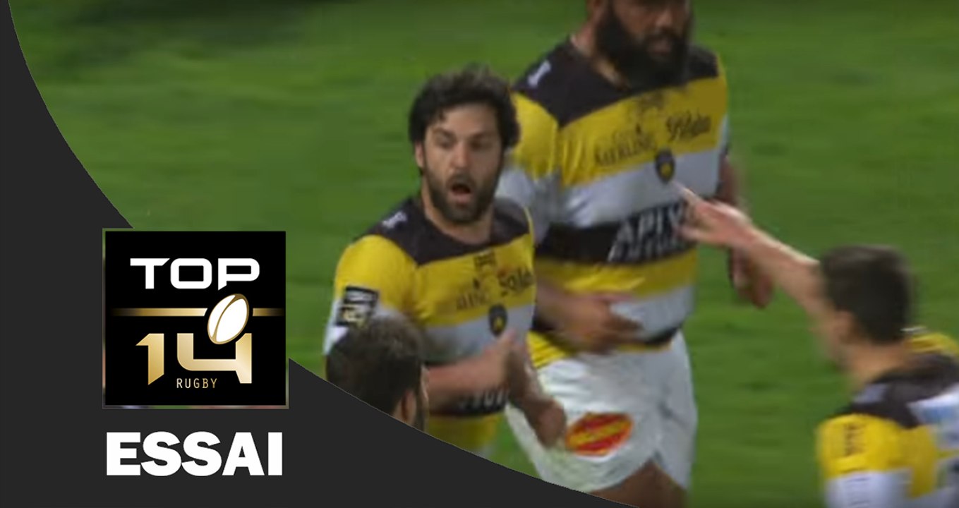 TOP 14 ‐ Essai Kevin GOURDON (SR) – Lyon - La Rochelle – J24 – Saison 2016/2017