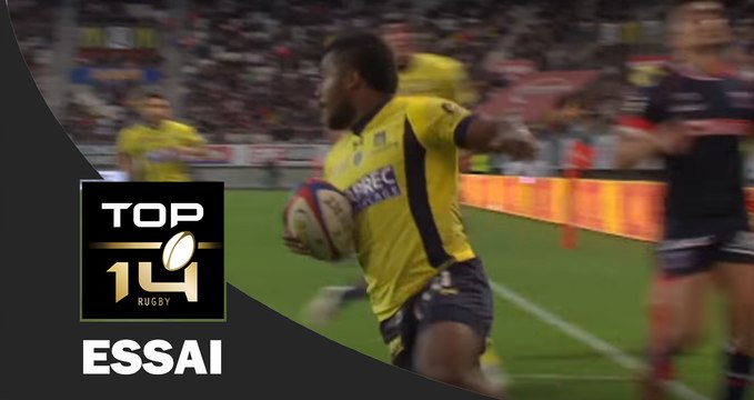 TOP 14 ‐ Essai Setariki TUICUVU (ASM) – Grenoble - Clermont – J24 – Saison 2016/2017