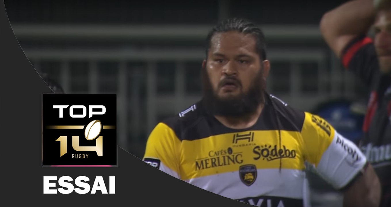TOP 14 ‐ Essai Vincent PELO (SR) – Lyon - La Rochelle – J24 – Saison 2016/2017