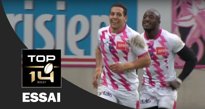 TOP 14 ‐ Essai Julien ARIAS (SFP) – Paris - Pau – J24 – Saison 2016/2017