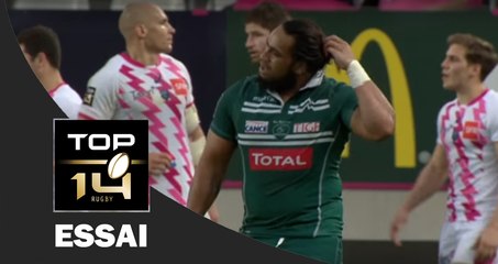 TOP 14 ‐ Essai Taniela MOA (SP) – Paris - Pau – J24 – Saison 2016/2017