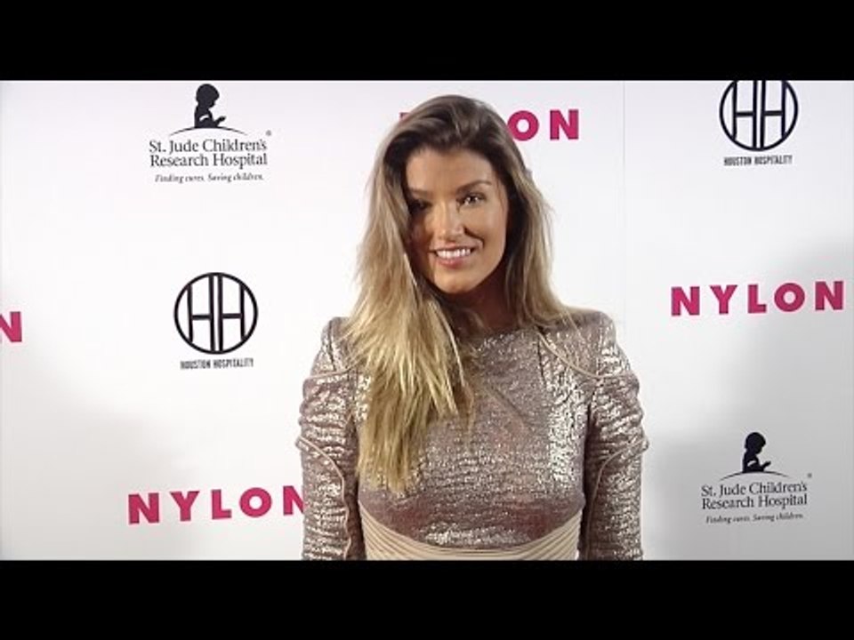 Amy Willerton NYLON "Muses & Music" Grammy Pre-Party Red Carpet in Los Angeles