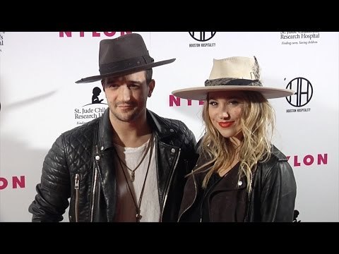 Mark Dallas & BC Jean NYLON Muses & Music Grammy Pre-Party Red Carpet in Los Angeles