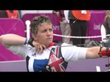 Archery - Clarke (Great Britain) v Nagano (Japan) - Women's Ind. Compound Open - London 2012