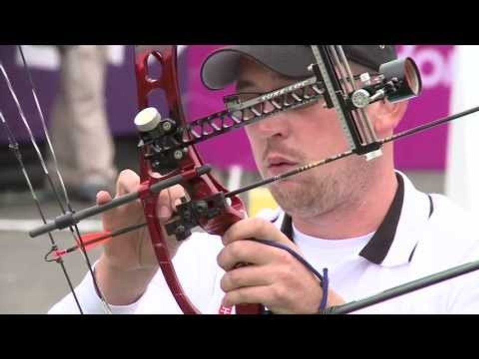 Archery - Hanci (Turkey) v Kascak (Slovakia) - Men's Ind. Compound Open Quarterfinals - London 2012