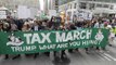 EUA: Protestos exigem que Trump publique declaração de rendimentos
