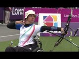 Archery - Mijno (Italy) v Kalay (Turkey) - Women's Ind. Recurve W1/W2 - London 2012 Paralympics