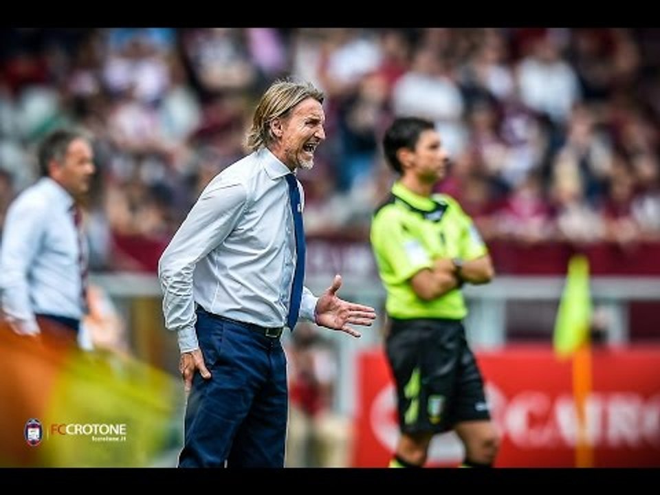 #TorinoCrotone, mister Nicola e Andrea Nalini nel post gara