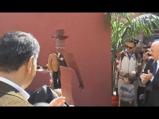 Napoli - Inaugurato alla Sanità il monolite di Totò (15.04.17)