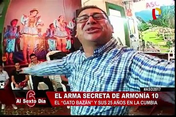 Luis Bazán: los 25 años del 'gato' de Armonía 10