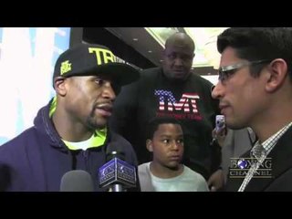 Floyd Mayweather feels he had Canelo Alvarez figured out before the fight