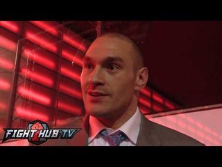 Tyson Fury Says he's going to Knock David Haye out