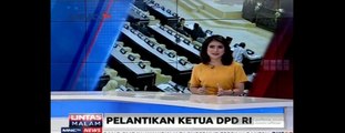 Oesman Sapta Odang Dilantik Jadi Ketua DPD RI