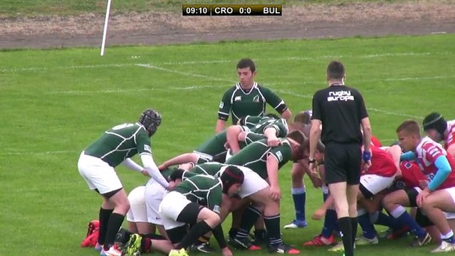 REPLAY CROATIA/ BULGARIA - RUGBY EUROPE U18 CONFERENCE 2 - 2017 - Slovakia