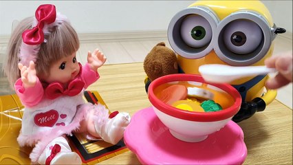 メルちゃん まほうのラーメン屋さん ぽぽちゃん家にもっていったよ ❤ ままごと おもちゃ アニメ キッズ動画 子供向け 遊び