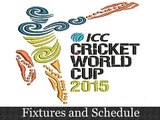 2015 Cricket World Cup fixtures, schedule and time table