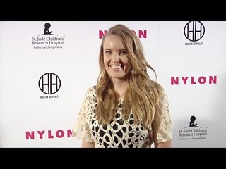 Cassidy Gard NYLON "Muses & Music" Grammy Pre-Party Red Carpet in Los Angeles