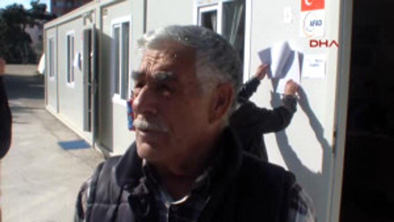 Çanakkale Depremzedeler Konteyner Okullarda Oy Kullandı
