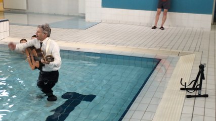 François Lemonnier, "la tête dans l'eau"