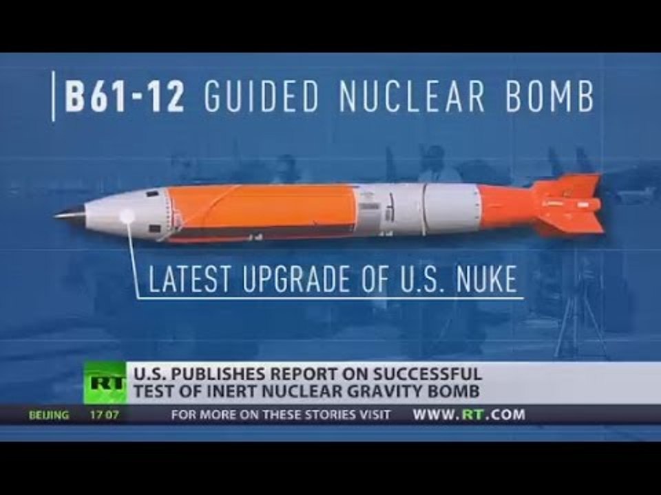 US successfully tests new nuclear gravity bomb