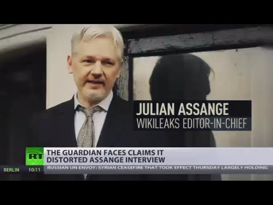 The Guardian faces claims it distorted Assange interview