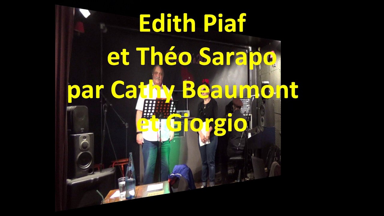 à quoi ça sert l'amour (Edith Piaf et Théo Sarapo) reprise