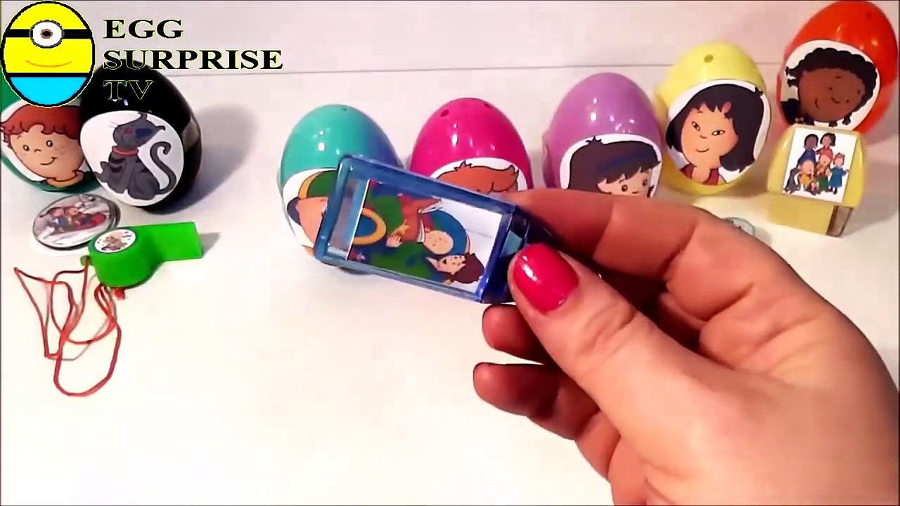 Caillou surprise eggs  8 sur6756776832werer
