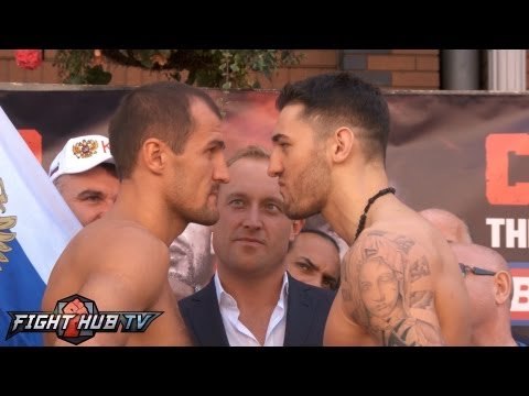 Nathan Cleverly vs. Sergey Kovalev: Full weigh in (Full HD)
