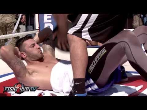 Nathan Cleverly medicine ball workout-Prepares for Sergey Kovalev