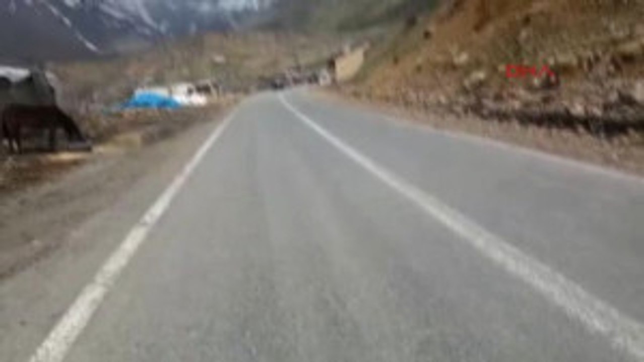 Hakkari Çukurca'da Askeri Araç Kaza Yaptı; 8 Asker Hafif Yaralandı