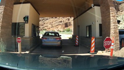 Entering Arches National Park