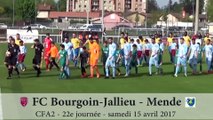 FC Bourgoin-Jallieu - Avenir Lozère Foot (1-5) #CFA2 J22