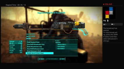 Fallout 4 ps4 mod Broadcast im just making weapon (26)