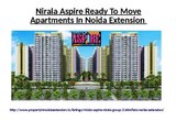 Ready To Move Flats In Noida Extension