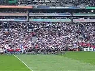Hymne La Marseillaise France Ruby contre Géorgie Marseille