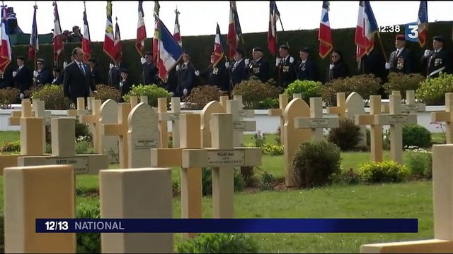 Chemin des Dames : l’hommage de François Hollande