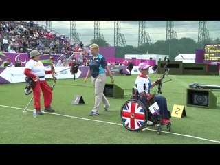 Archery - Rubio Larron (ESP) v Britton (GBR) + Su (TUR) v Markitantova (UKR) - Women's Ind. Comp. O.