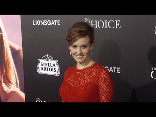 Maggie Grace "The Choice" Los Angeles Premiere Red Carpet