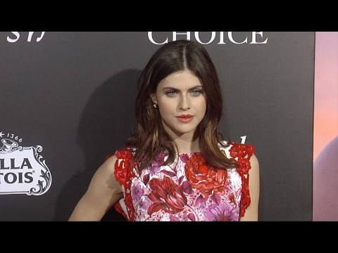 Alexandra Daddario The Choice Los Angeles Premiere Red Carpet