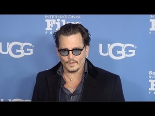 Johnny Depp Honored with the SBIFF's Maltin Modern Master Award 2016 Red Carpet