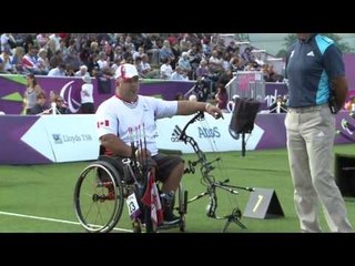 Archery - Kantczak (POL) v Hudson (CAN) and Aygan (TUR) v Johansen (NOR) - Men's Ind. Comp. Open