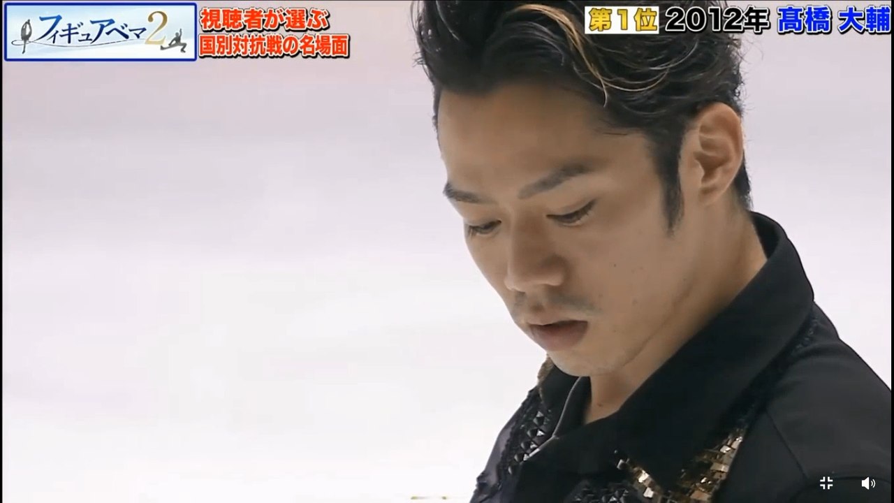 170416 視聴者が選ぶ国別名演技ランク 髙橋大輔