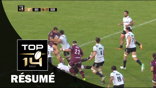 TOP 14 - Résumé Brive-Bordeaux Bègles: 19-22 - J24 - Saison 2016/2017