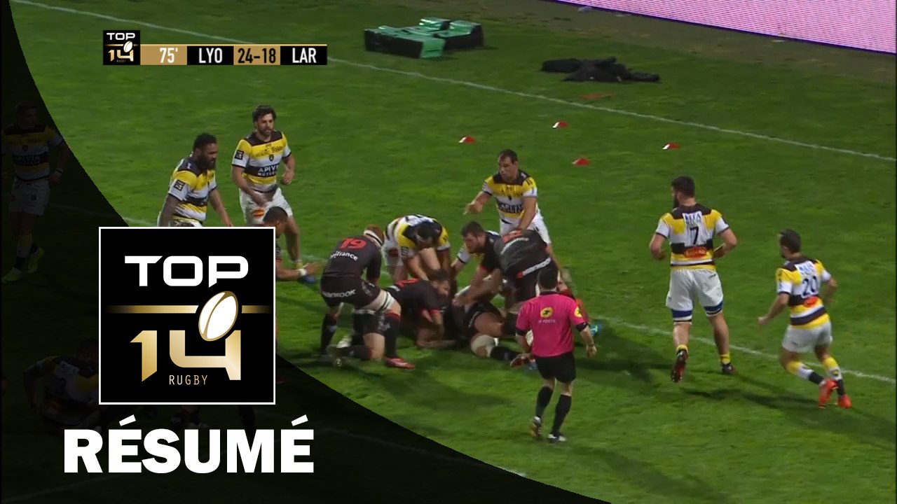 TOP 14 - Résumé  Lyon-La Rochelle: 29-25 - J24 - Saison 2016/2017