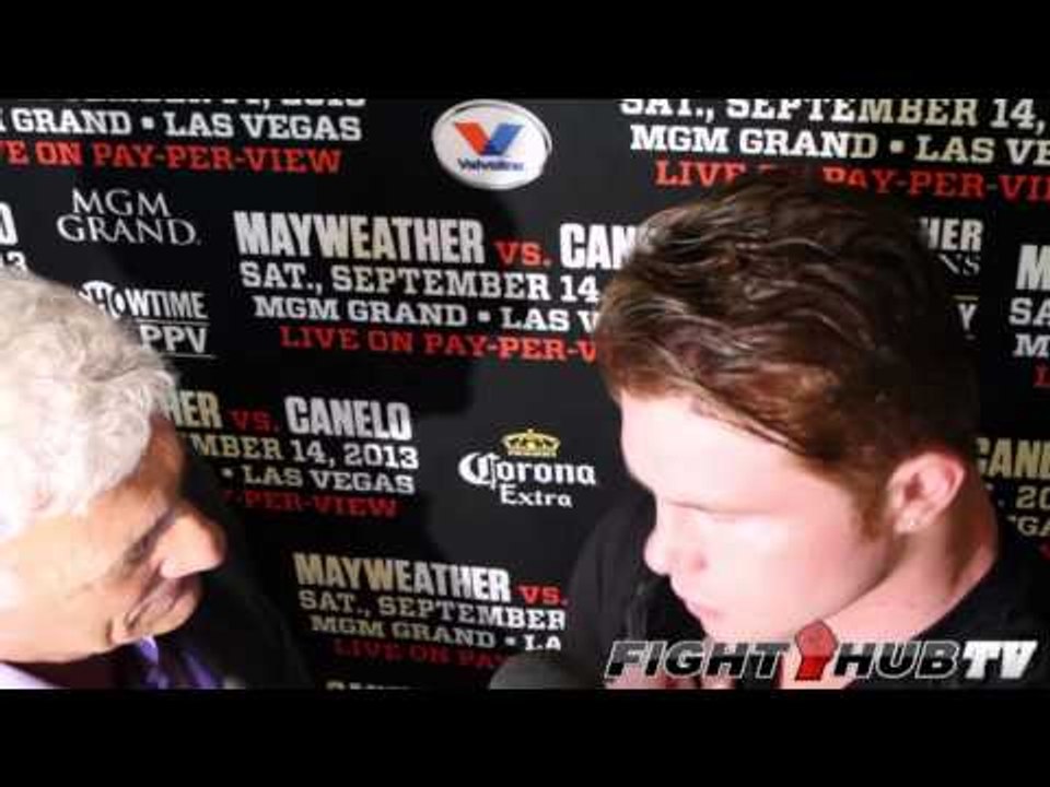 Canelo Alvarez did not expect to fight Floyd Mayweather in 2013 (Spanish)