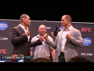 Cain Velasquez vs. Junior Dos Santos 3: face off & press conference highlights