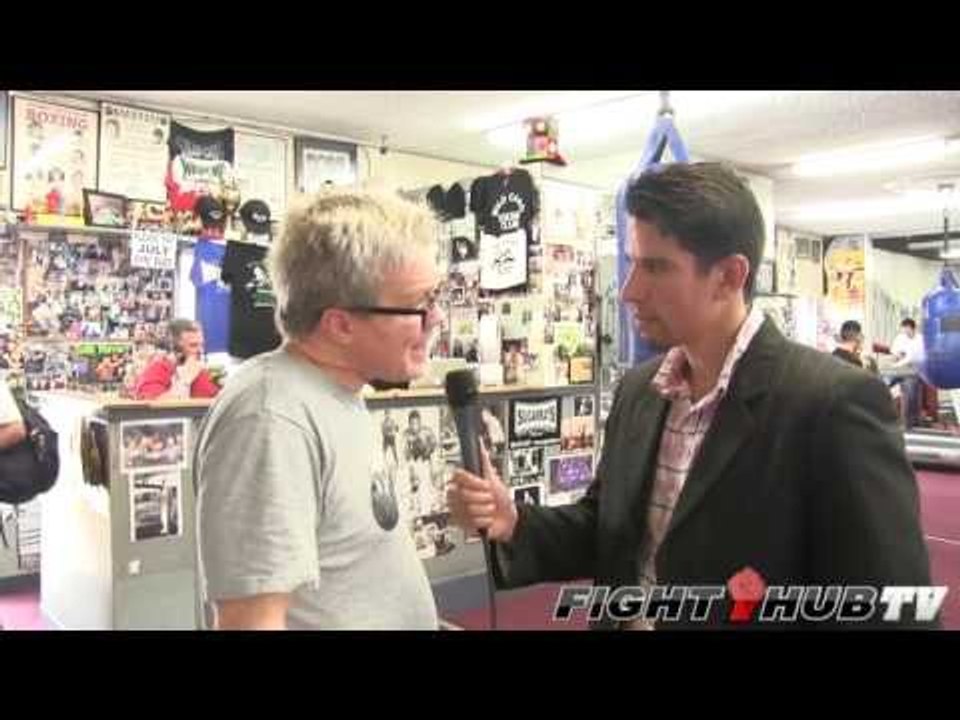 Freddie Roach- Georges St-Pierre told me Anderson Silva would lose; he got caught playing
