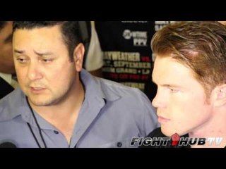 Canelo Alvarez " I cant get desperate, I have to fight my fight" (english/spanish video)