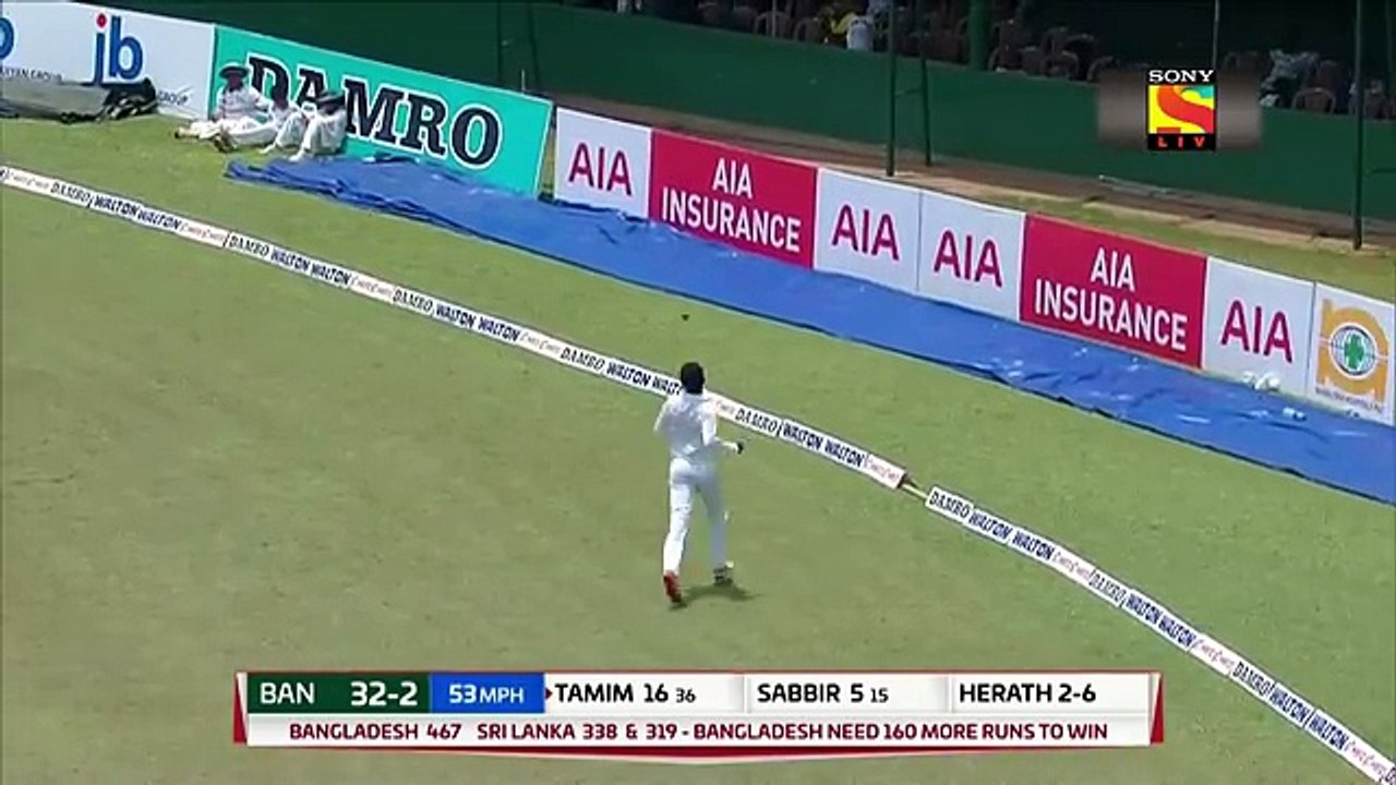 Tamim's 22nd Half Century - Sri Lanka vs Bangladesh - Day 5 - 2nd Test - Sony LIV Exclusive